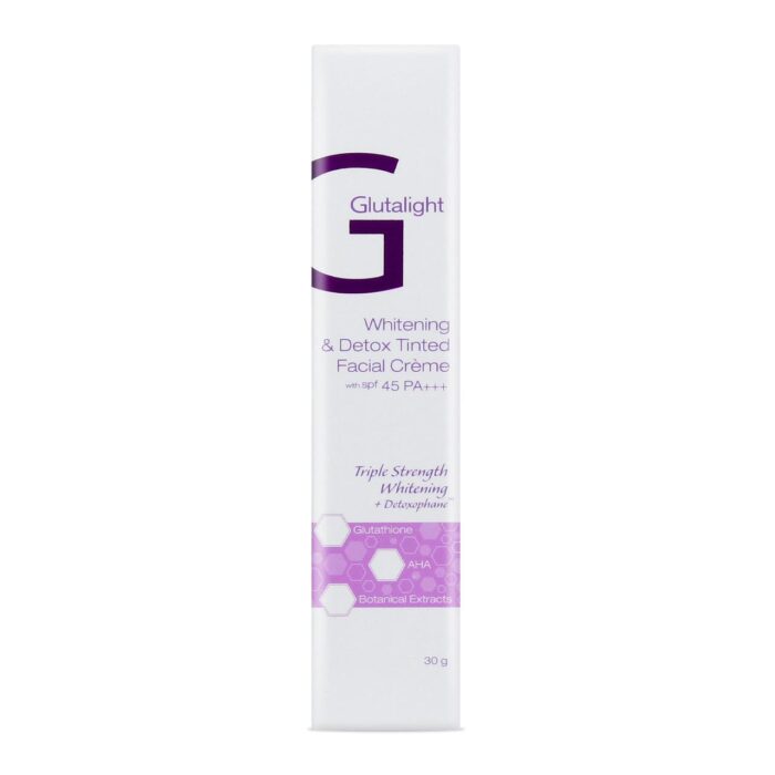 Glutalight Whitening & Detox Tinted Facial Cream 30 g - Image 2